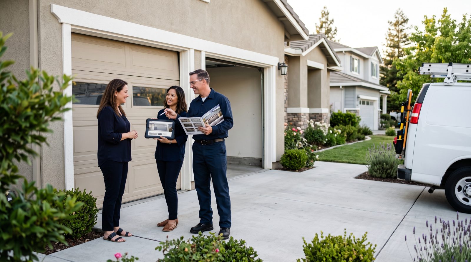 new garage door replacement planning