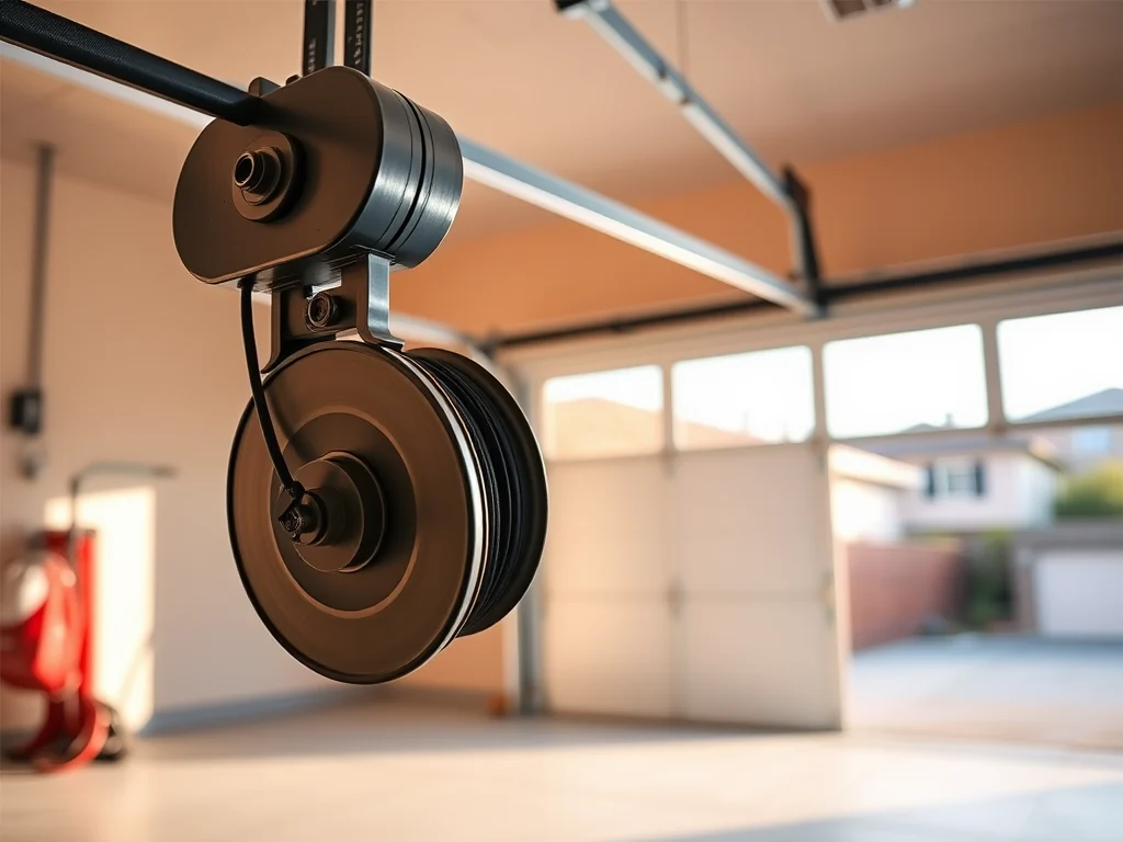 Garage Door Cable Repair editorial image for Milpitas garage door service